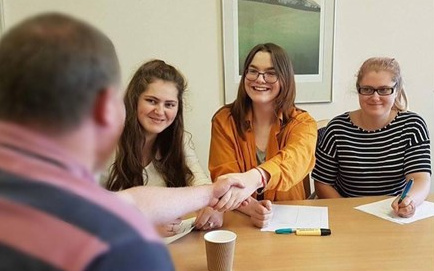 Youre hired! involving young people in staff interviews